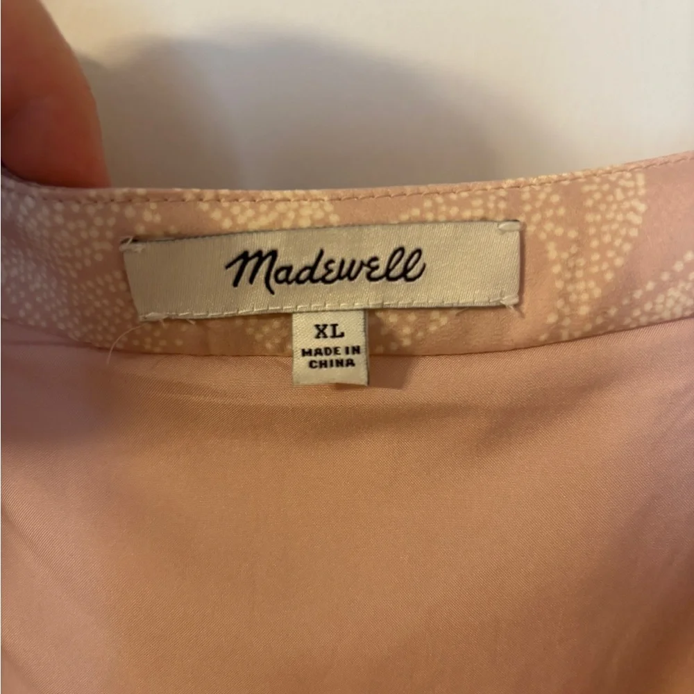 Madewell Blush Floral Maxi Dress - Picture 3 of 3